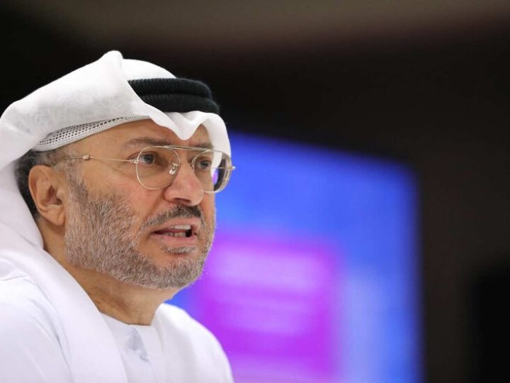 قرقاش يشير إلى تصريح بريطاني حول “مزاعم تسليح الإمارات للدعم السريع”