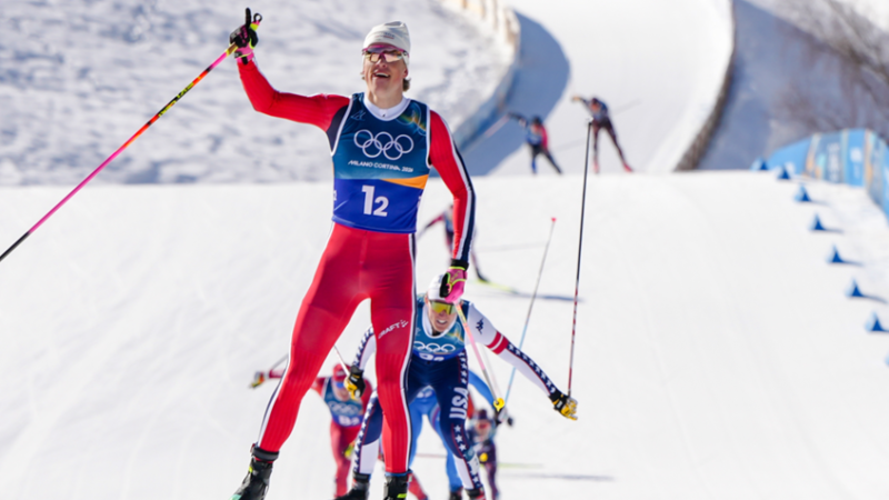 النرويجي كلايبو يصنع التاريخ في أولمبياد ميلانو-كورتينا