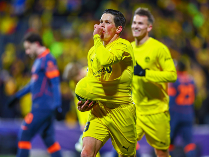 بودو غليمت النرويجي يصعق إنتر ميلان بثلاثية في ملحق دوري أبطال أوروبا