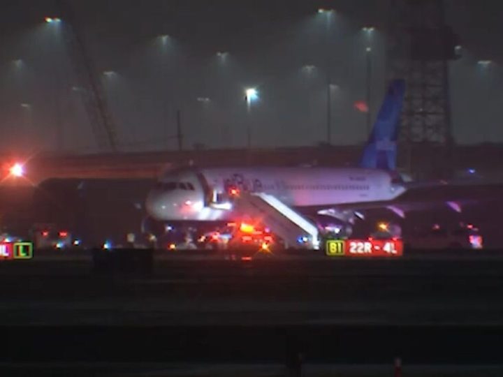 الولايات المتحدة.. إغلاق مؤقت لمطار نيوآرك بعد حالة طوارئ على متن رحلة لـ”جيت بلو” (فيديو)