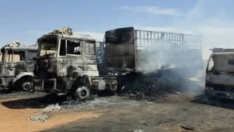 السودان.. مقتل 3 أشخاص وإصابة 4 عمال إغاثة في استهداف مسيرات قافلة مساعدات في كردفان