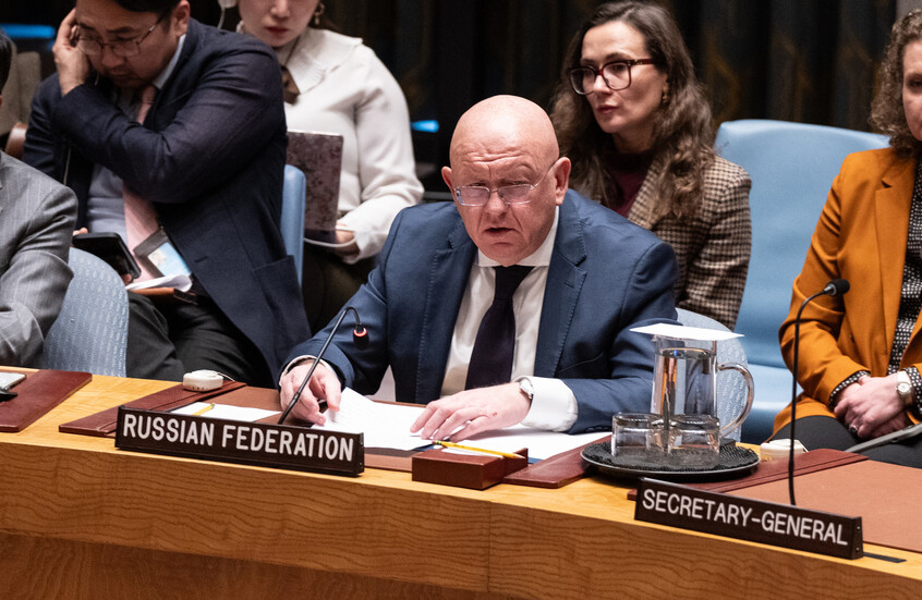 نيبينزيا: زيلينسكي لا يحتاج إلى السلام في أوكرانيا