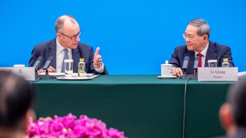 المستشار الألماني: نريد تعاونا اقتصاديا أكبر وأكثر عدلا مع الصين