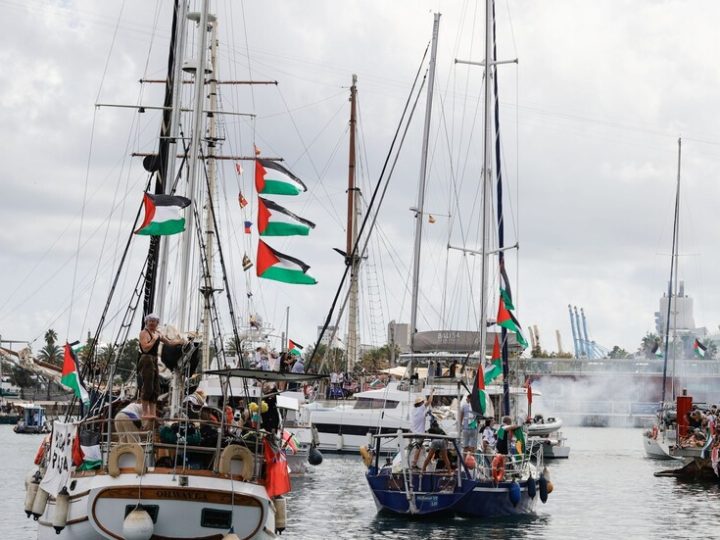 “أسطول الحرية والصمود”.. 100 سفينة تتحدى حصار غزة