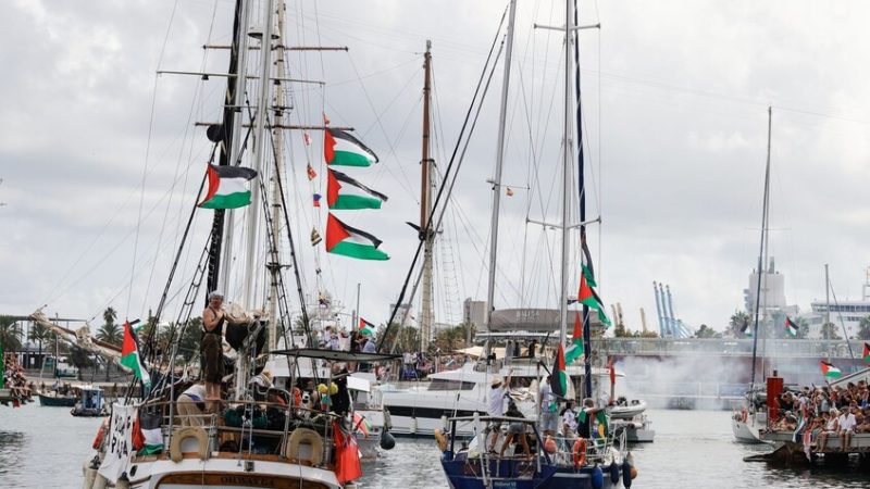 “أسطول الحرية والصمود”.. 100 سفينة تتحدى حصار غزة