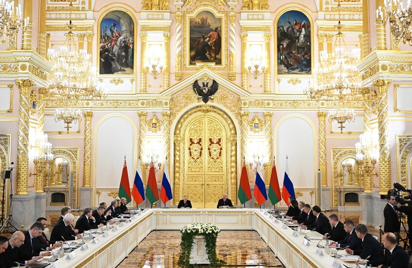 بوتين: تكامل روسيا وبيلاروس عملية طبيعية ومفيدة للجانبين