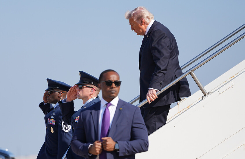 ترامب: إيران لا تلتزم بعدم السعي لانتاج أسلحة نووية ولا تمضي بما يكفي في المفاوضات.. أمر سيء للغاية