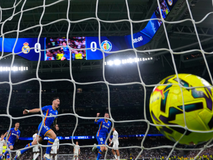 خيتافي يسقط ريال مدريد في عقر داره