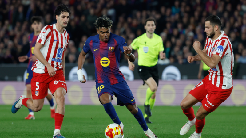 “ريمونتادا” لم تكتمل.. برشلونة يودع كأس ملك إسبانيا على يد أتلتيكو مدريد