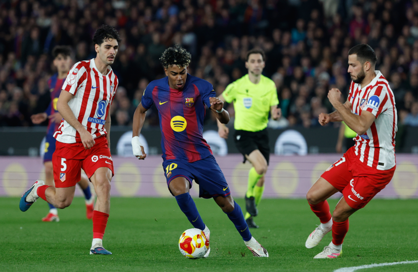 “ريمونتادا” لم تكتمل.. برشلونة يودع كأس ملك إسبانيا على يد أتلتيكو مدريد