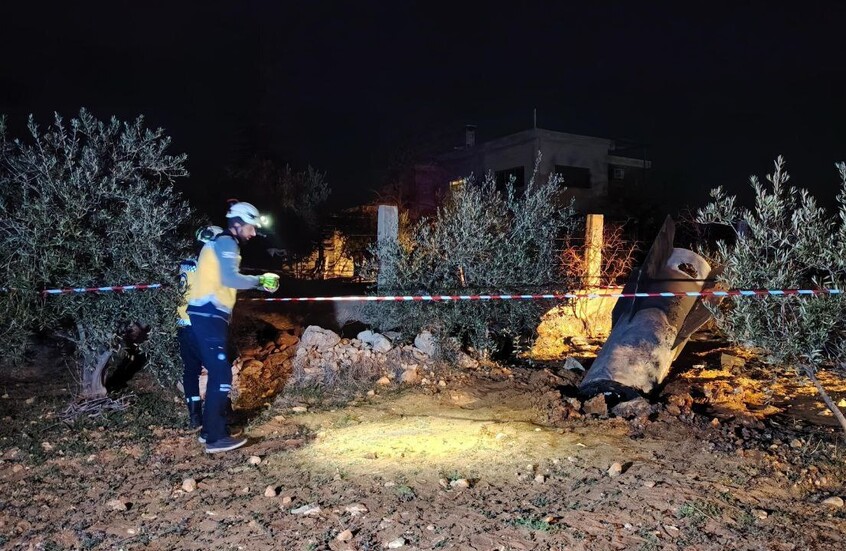 سوريا.. سقوط بقايا مسيرة وصاروخ في درعا وريف دمشق