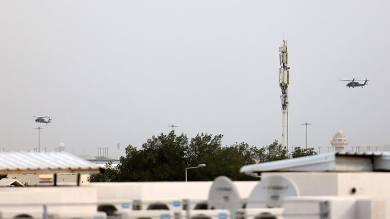 إجلاء السكان المقيمين في محيط السفارة الأمريكية في الدوحة