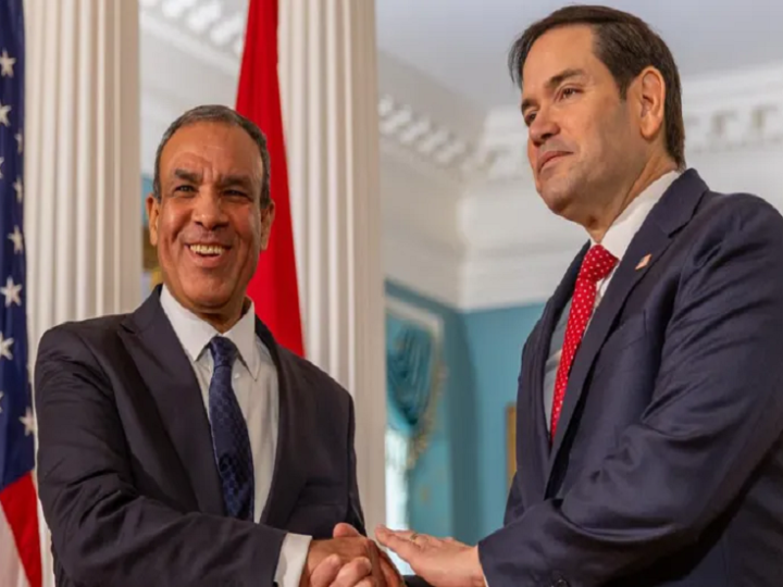 وزير الخارجية الأمريكي يشكر مصر