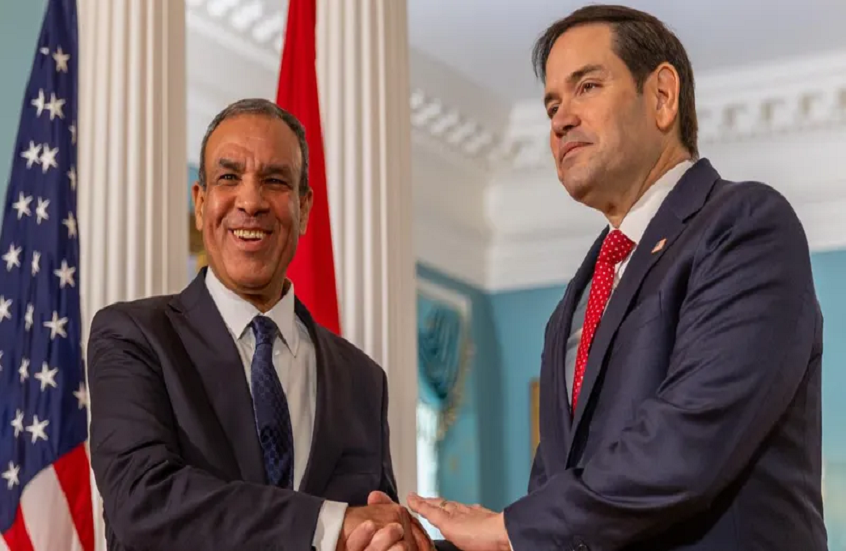 وزير الخارجية الأمريكي يشكر مصر