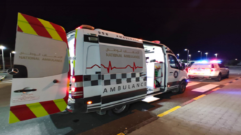 وفاة شخص في دبي بشظية صاروخ