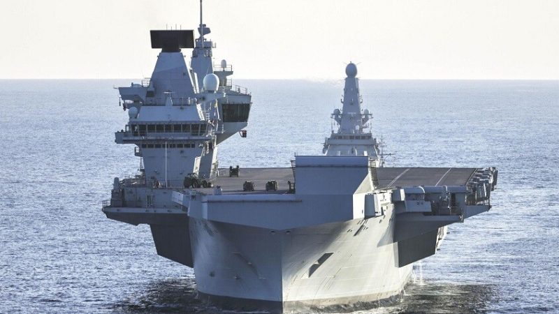 بريطانيا تتراجع عن إرسال حاملة طائراتها “برينس أوف ويلز” إلى الشرق الأوسط