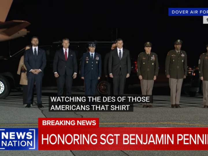 بالفيديو.. فانس وهيغسيث يستقبلان جثمان الضحية الأمريكية السابعة في “الغضب الملحمي”