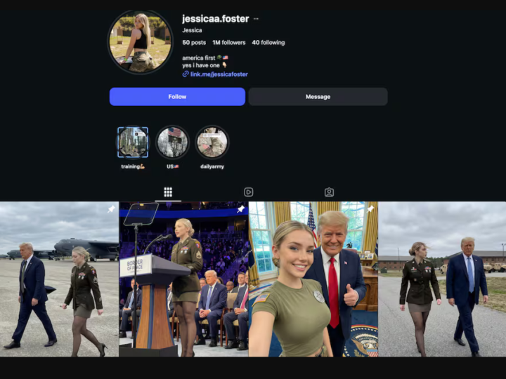 “إذلال” رجال “MAGA” بعد خداعهم بواسطة عارضة “هوس أقدام” تعمل بالذكاء الاصطناعي! (صور)