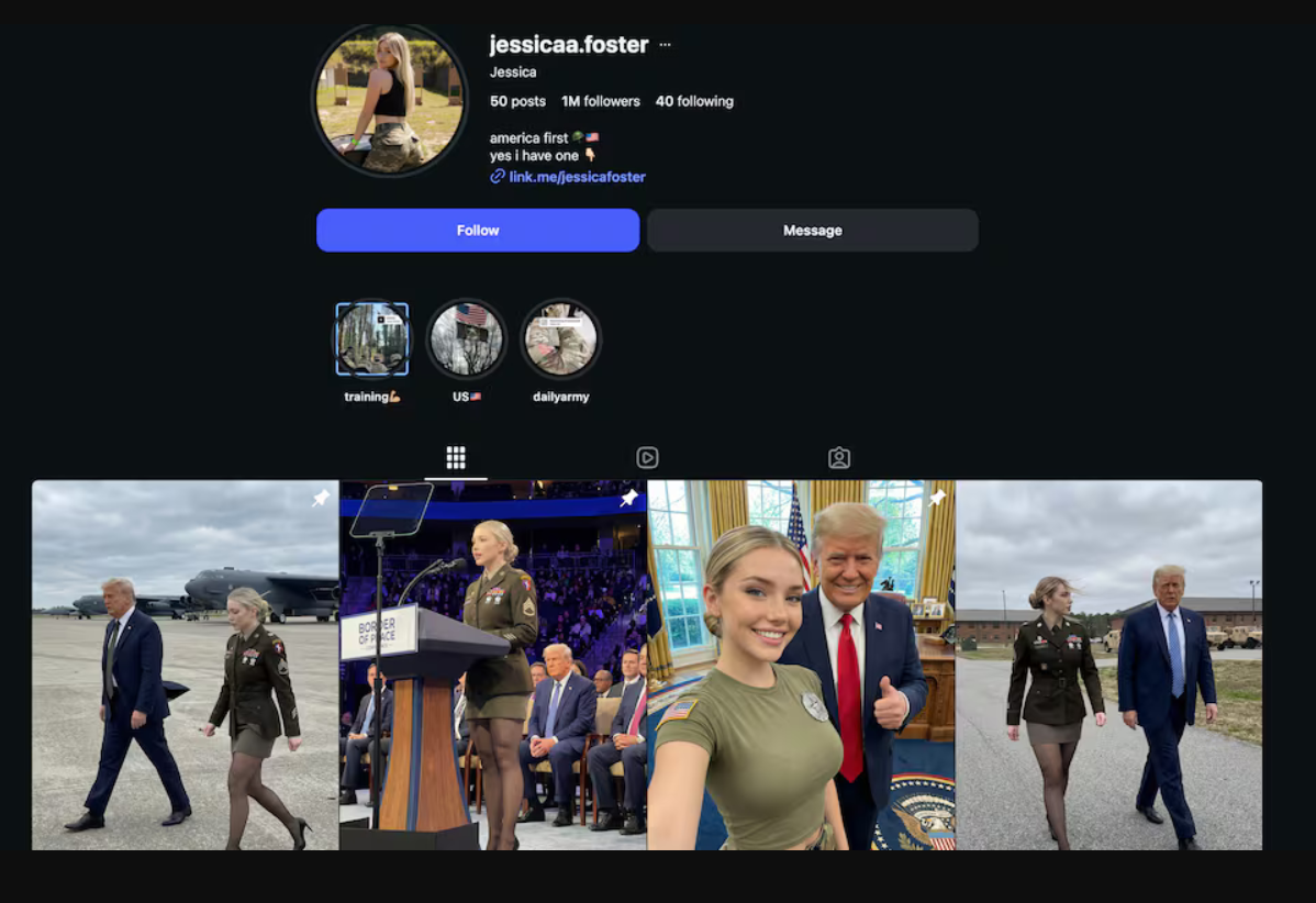 “إذلال” رجال “MAGA” بعد خداعهم بواسطة عارضة “هوس أقدام” تعمل بالذكاء الاصطناعي! (صور)