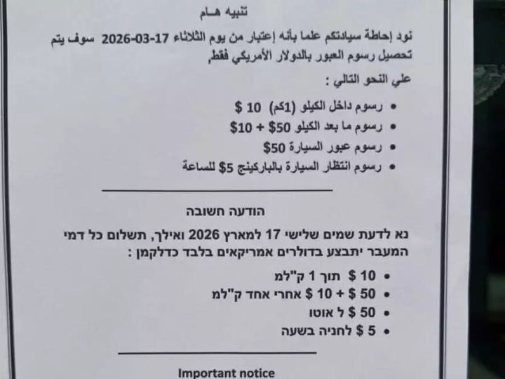 غضب إسرائيلي من خطوة مصرية “مفاجئة” طالت معبر طابا