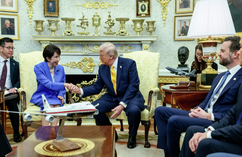 اللجنة اليابانية للسلام تتهم تاكايتشي بـ”إلحاق العار” باليابان عقب قمتها مع ترامب