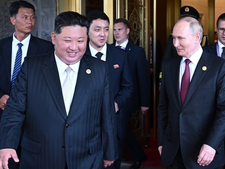 بوتين يهنئ كيم جونغ أون بإعادة انتخابه رئيسا لشؤون الدولة في كوريا الشمالية