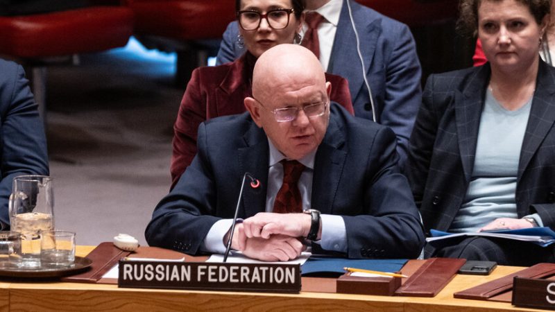 نيبينزيا: السلطات الأوكرانية لا تهتم بمفاوضات السلام