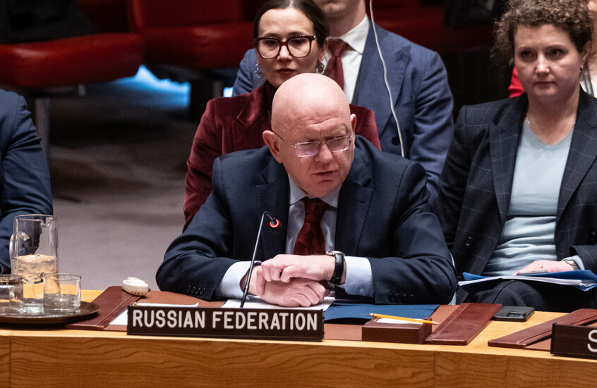 نيبينزيا: السلطات الأوكرانية لا تهتم بمفاوضات السلام