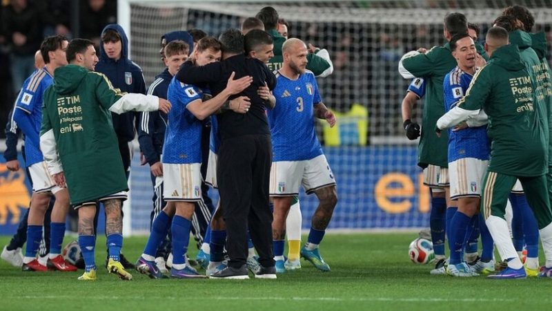 بعد غياب طويل.. إيطاليا على بعد خطوة من العودة إلى كأس العالم (فيديو)