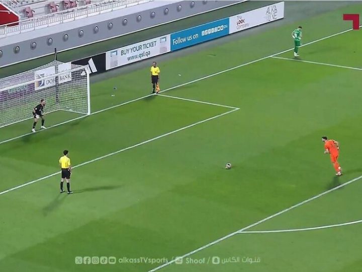 شاهد.. ماراثون ركلات ترجيح في كأس قطر وسط “غياب” تام لحارسي المرمى!