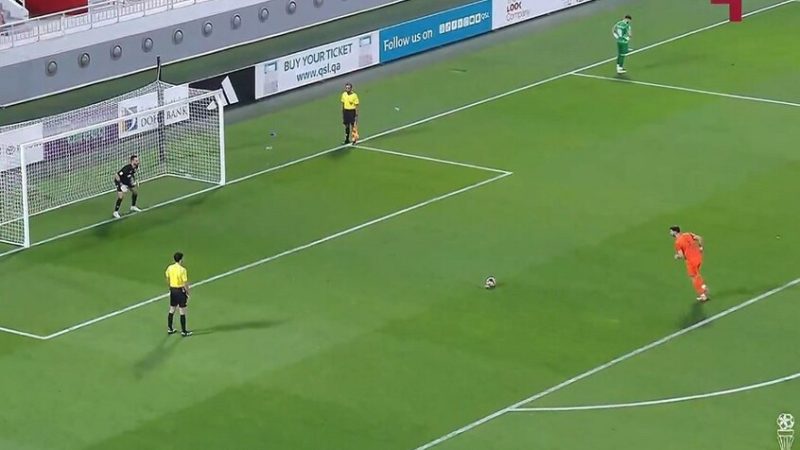 شاهد.. ماراثون ركلات ترجيح في كأس قطر وسط “غياب” تام لحارسي المرمى!