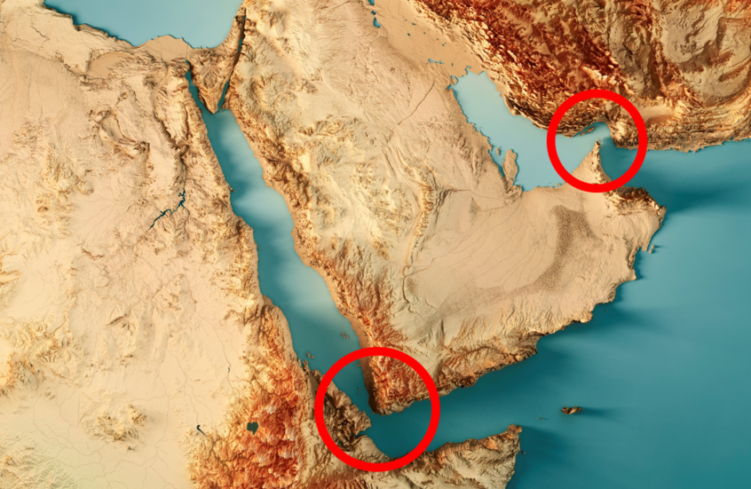 تحليل حربي إيراني: “تقاطع نيران” واحتمالية “إغلاق مضيق باب المندب”