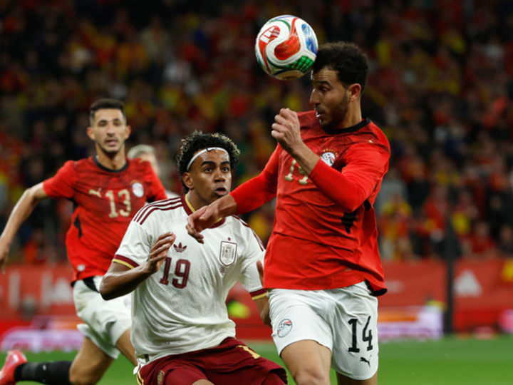 منتخب مصر يحرج إسبانيا في مباراة ودية استعدادا لكأس العالم