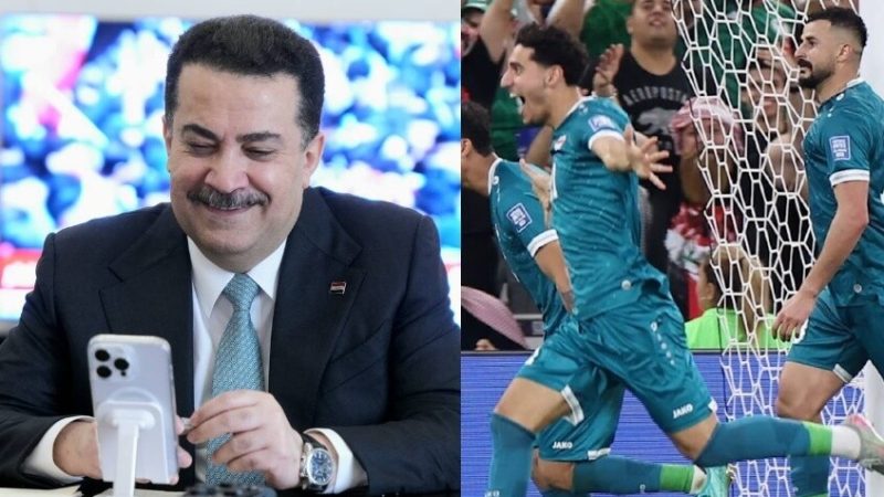 السوداني يهنئ أسود الرافدين بالتأهل التاريخي لكأس العالم 2026 ويعد بالمكافآت