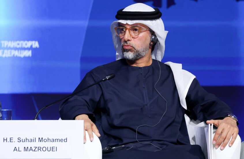 منتدى بطرسبورغ الروسية.. المزروعي يتحدث عن مشروع ضخم يربط دبي وأبو ظبي