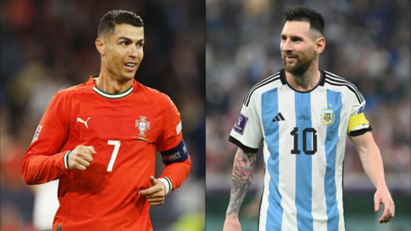 ميسي ورونالدو يظهران معا في فيديو مثير