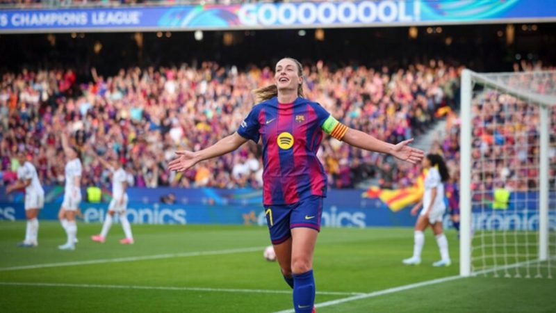 برشلونة يكتسح ريال مدريد بسداسية جديدة ويبلغ نصف نهائي دوري أبطال أوروبا للسيدات