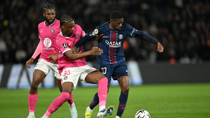 ديمبيلي يسجل هدفا مذهلا في شباك تولوز