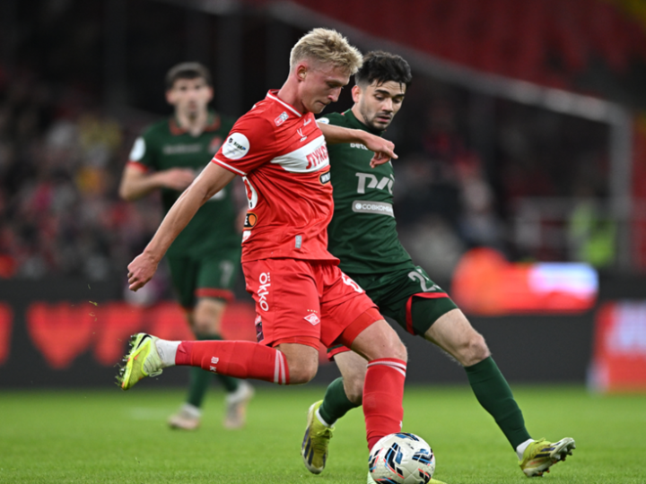 سبارتاك يحسم ديربي العاصمة موسكو بفوز مثير على لوكوموتيف في الدوري الروسي