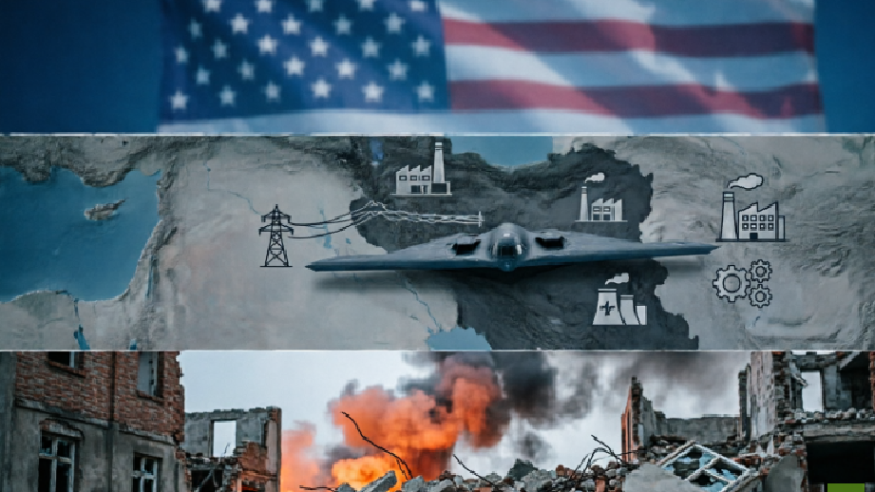 كارلسون يهاجم ترامب بسبب القصف الأمريكي للبنية التحتية المدنية في إيران