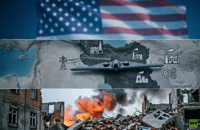 كارلسون يهاجم ترامب بسبب القصف الأمريكي للبنية التحتية المدنية في إيران