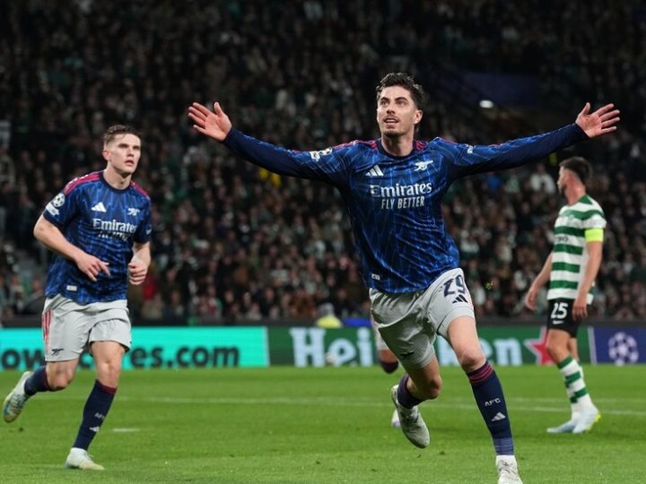 أرسنال يسقط سبورتنغ لشبونة بهدف في الوقت القاتل