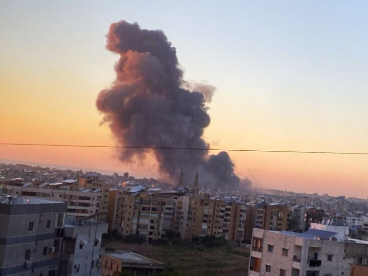 بيان سوري عن هجوم إسرائيلي دام على العاصمة اللبنانية أوقع عشرات القتلى والجرحى