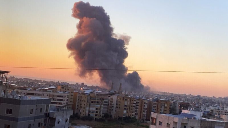 بيان سوري عن هجوم إسرائيلي دام على العاصمة اللبنانية أوقع عشرات القتلى والجرحى