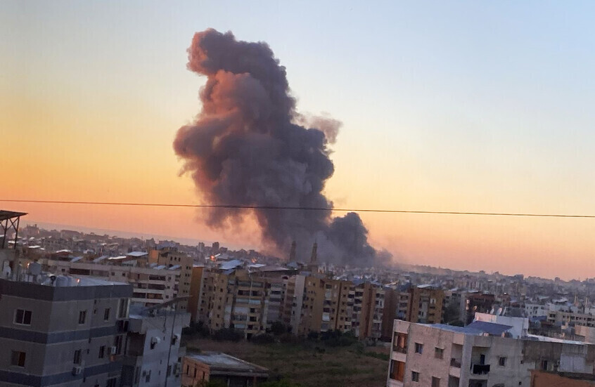 بيان سوري عن هجوم إسرائيلي دام على العاصمة اللبنانية أوقع عشرات القتلى والجرحى