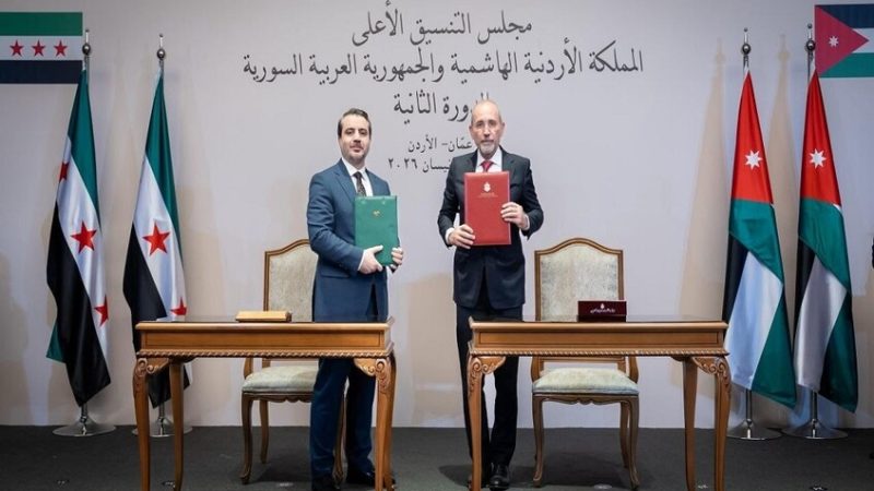 دمشق وعمان: نعمل على إحياء سكة الحجاز وخط الغاز العربي وتنسيق الربط الرقمي مع الرياض