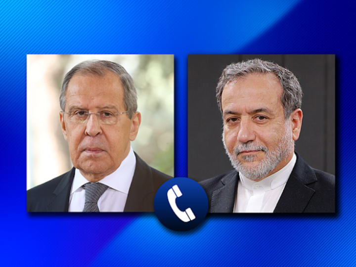 لافروف يؤكد لعراقجي استعداد روسيا للمساهمة في تسوية الأزمة في الشرق الأوسط