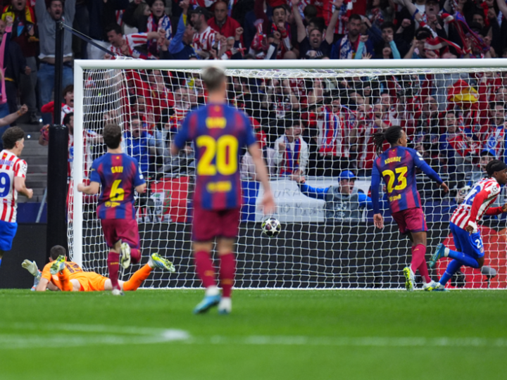 أتلتيكو مدريد يفسد ريمونتادا برشلونة ويبلغ نصف نهائي دوري أبطال أوروبا