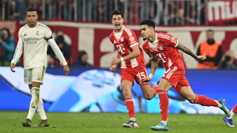 بايرن ميونخ يطيح بريال مدريد خارج دوري أبطال أوروبا ويبلغ المربع الذهبي