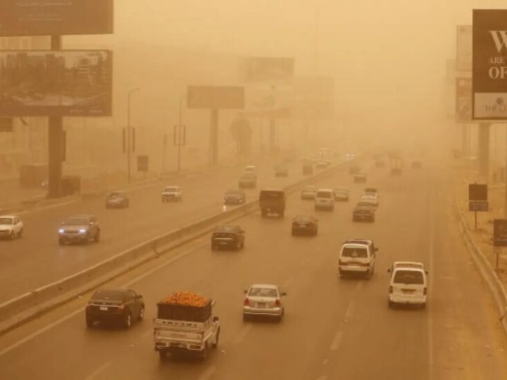 عاصفة ترابية وموجة حارّة تجتاح مصر.. والأرصاد تحذر من ذروة الطقس المضطرب 